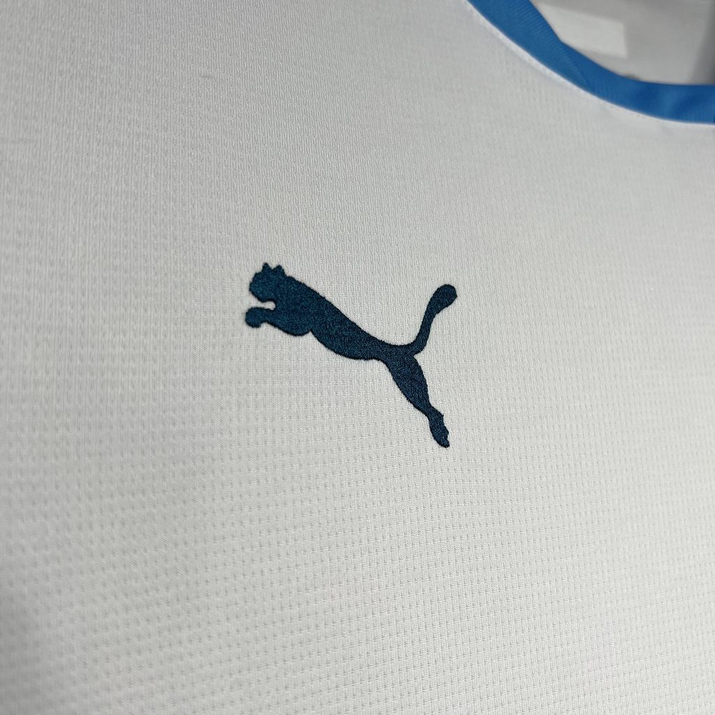 24-25 Marseilles Home Soccer Jersey - view 6