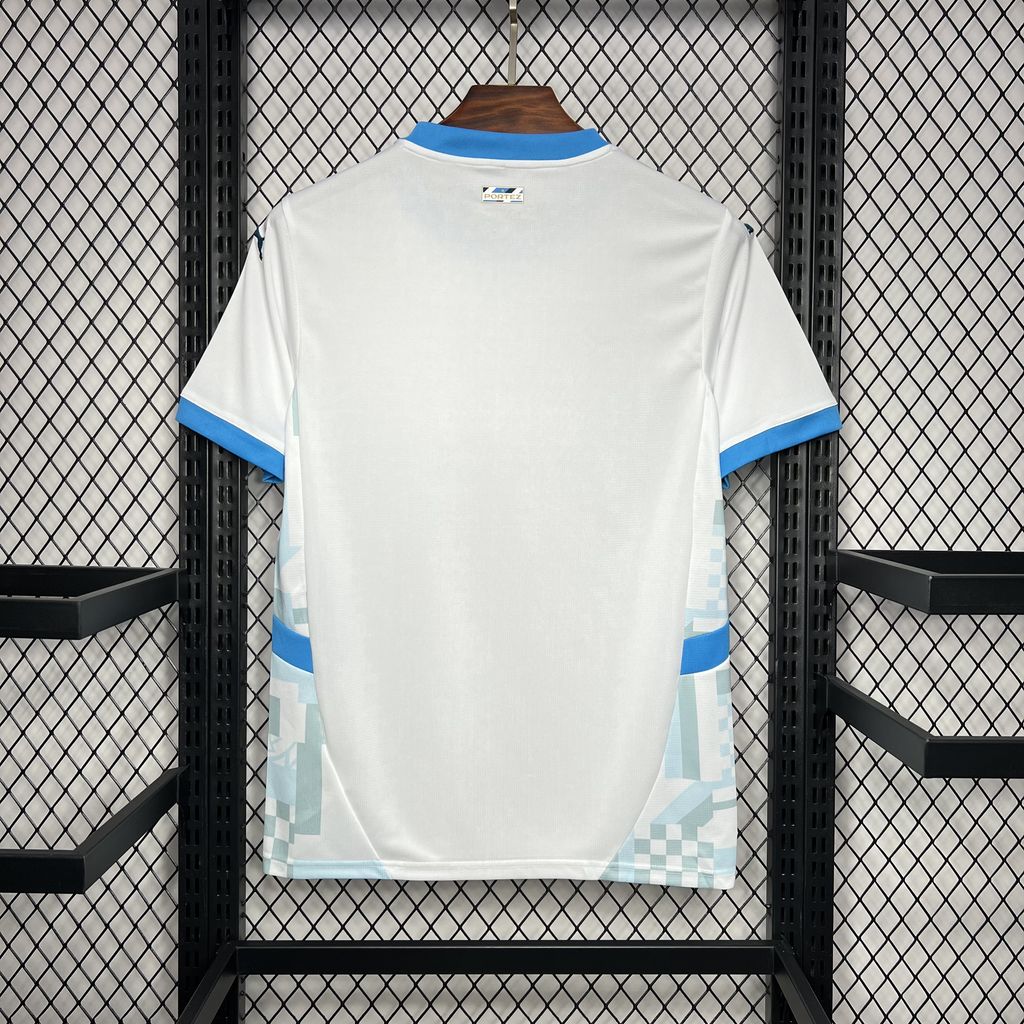24-25 Marseilles Home Soccer Jersey - view 7
