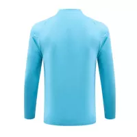 Kids Marseille Zipper Sweatshirt Kit(Top+Pants) Blue 2023/24 - view 12