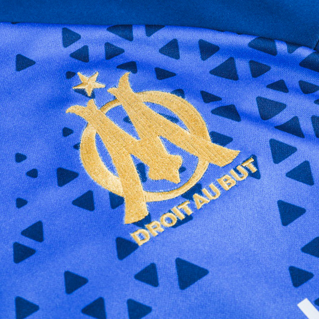 Marseille Zipper Sweatshirt Kit(Top+Pants) Blue 2023/24 - view 17