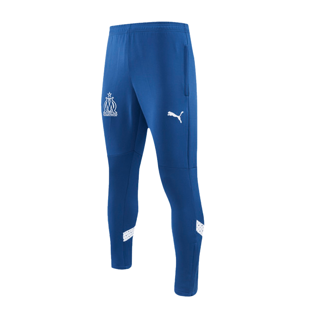 Marseille Zipper Sweatshirt Kit(Top+Pants) Blue 2023/24 - view 7