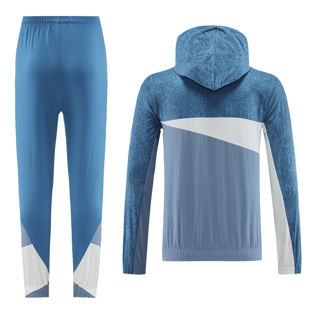 Marseille Hoodie Training Kit (Jacket+Pants) Blue 2023/24 - view 19