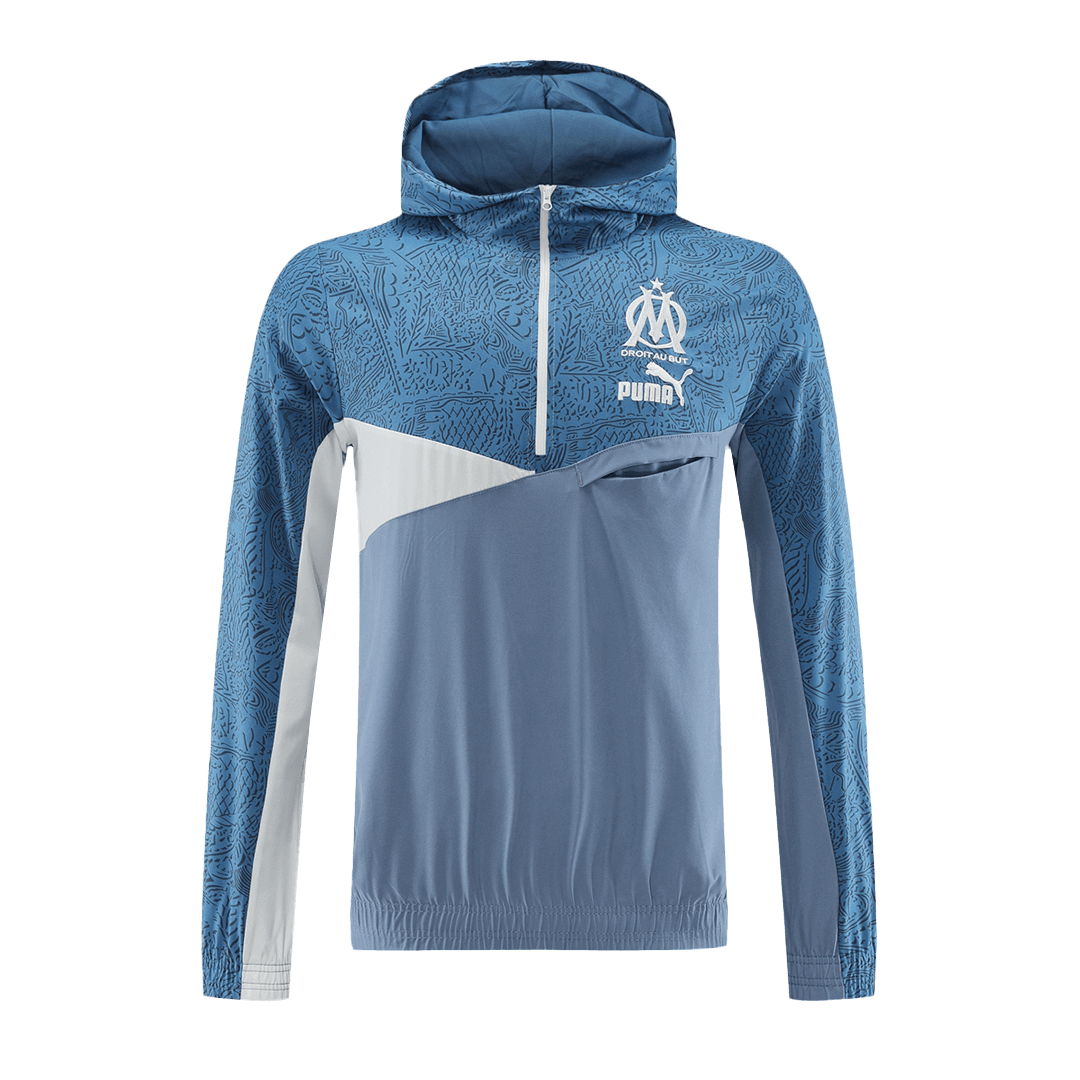 Marseille Hoodie Training Kit (Jacket+Pants) Blue 2023/24 - view 10