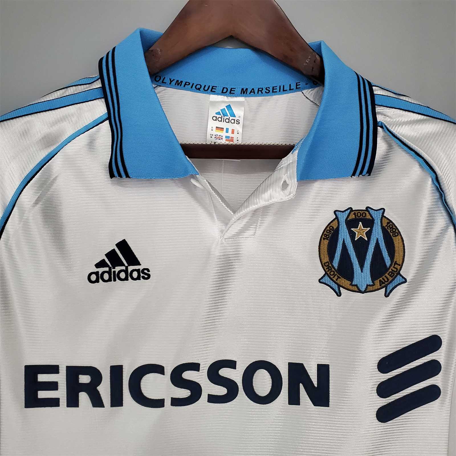 1998-1999 Marseilles Retro Jersey Home - view 5