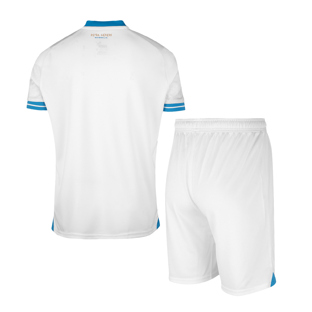 23-24  Marseille Home Kit Jersey+Shorts - view 3