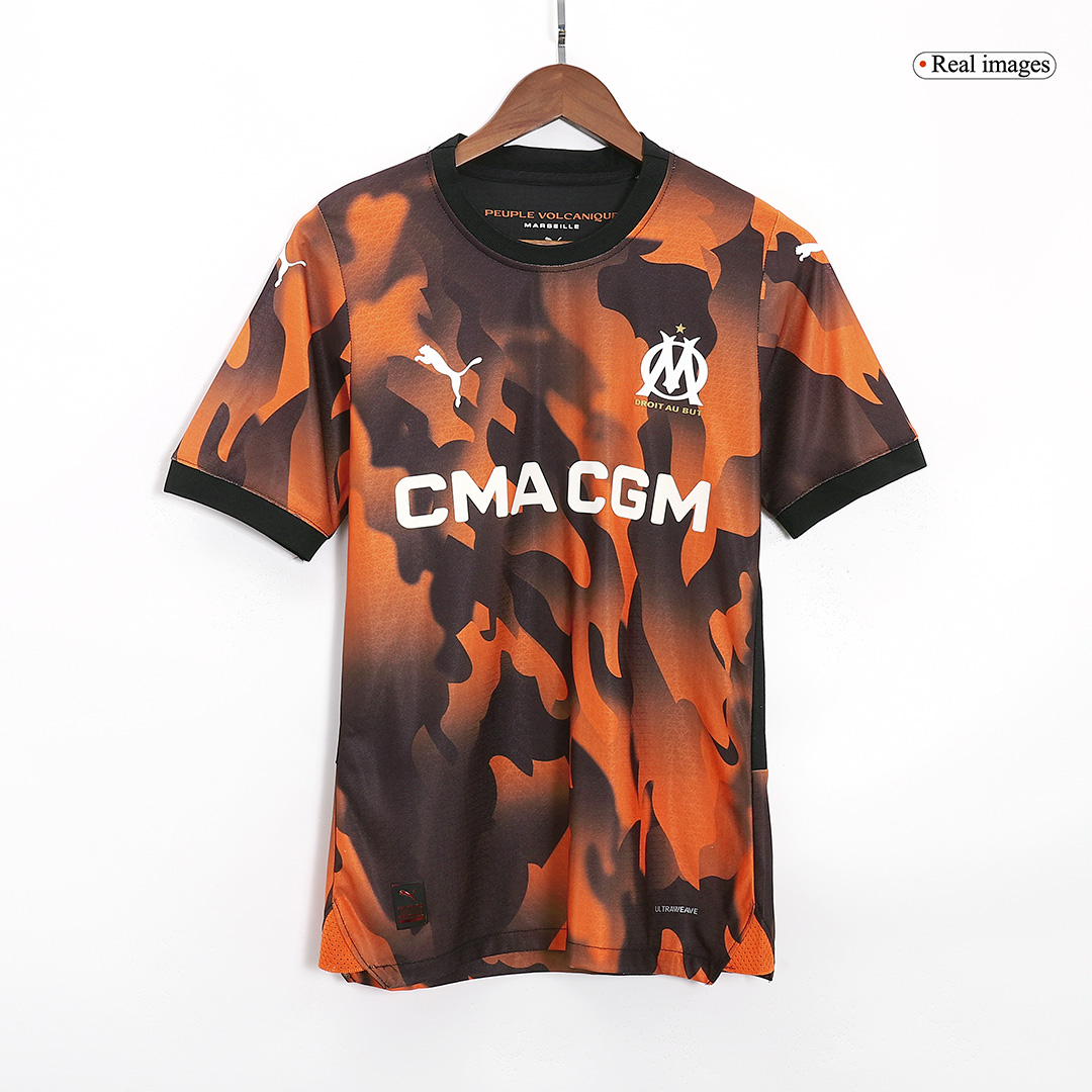 23-24  Marseille Third Away Jerseys Player Version - view 6