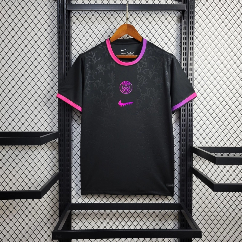 24-25 PSG Black Special Edition Kit Football Jersey