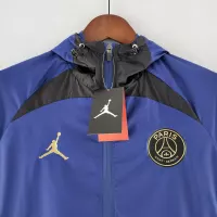 2022 PSG Windbreaker Commemorative Edition Blue And Black - view 3