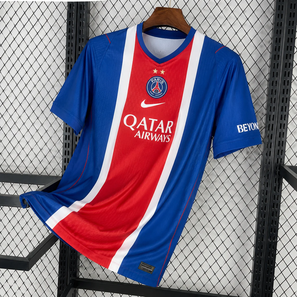 26-27 PSG Home Soccer Jersey 2 Star - view 3