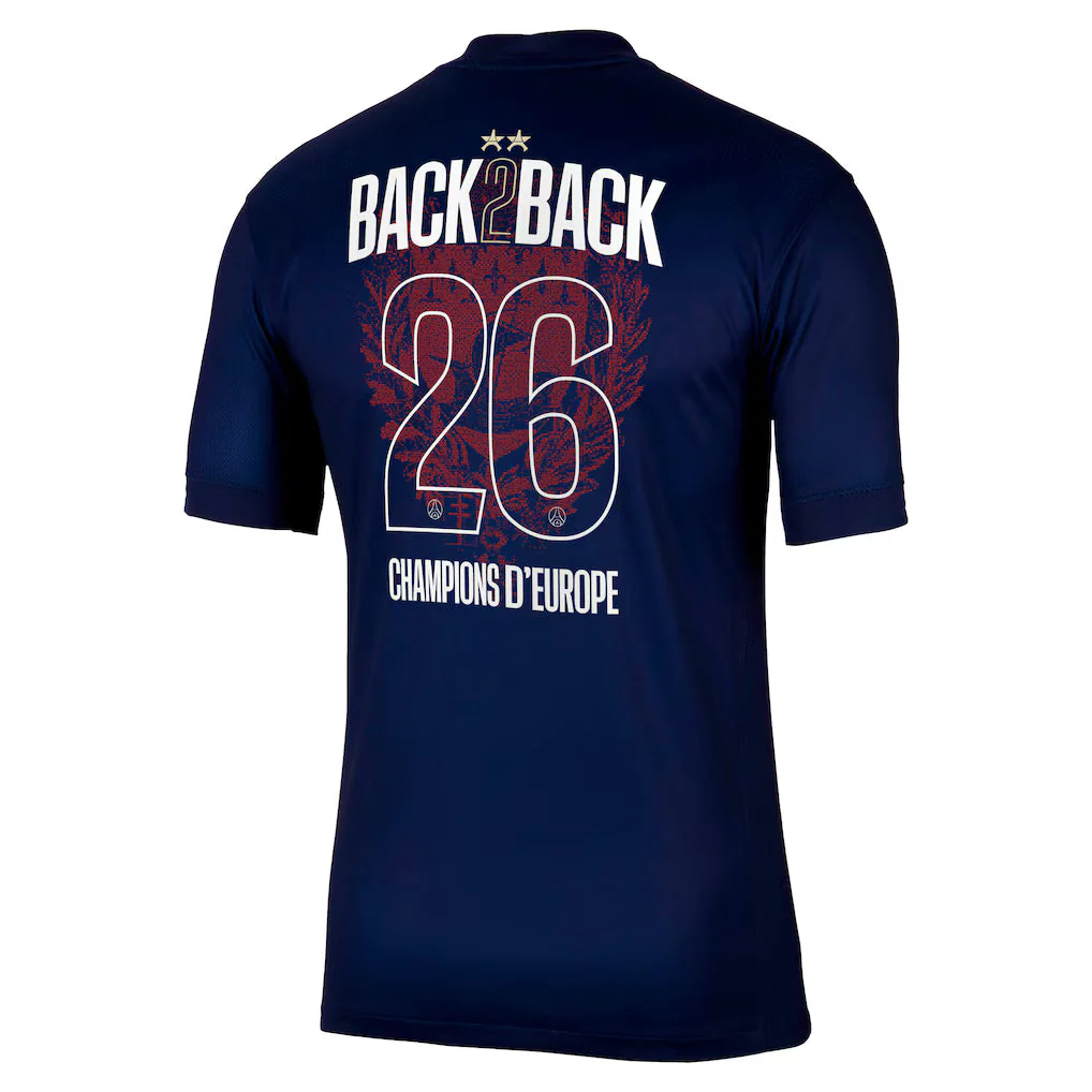 25-26 PSG BACK2BACK 2 Star Home Soccer Jersey
