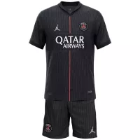 25-26 PSG Fourth Away Soccer Kids Kit Jersey+Shorts - view 1