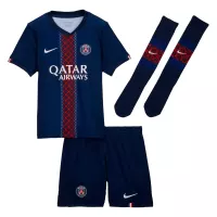 25-26 PSG Home Soccer Kids Full Kit Jersey+Shorts+Socks - view 1