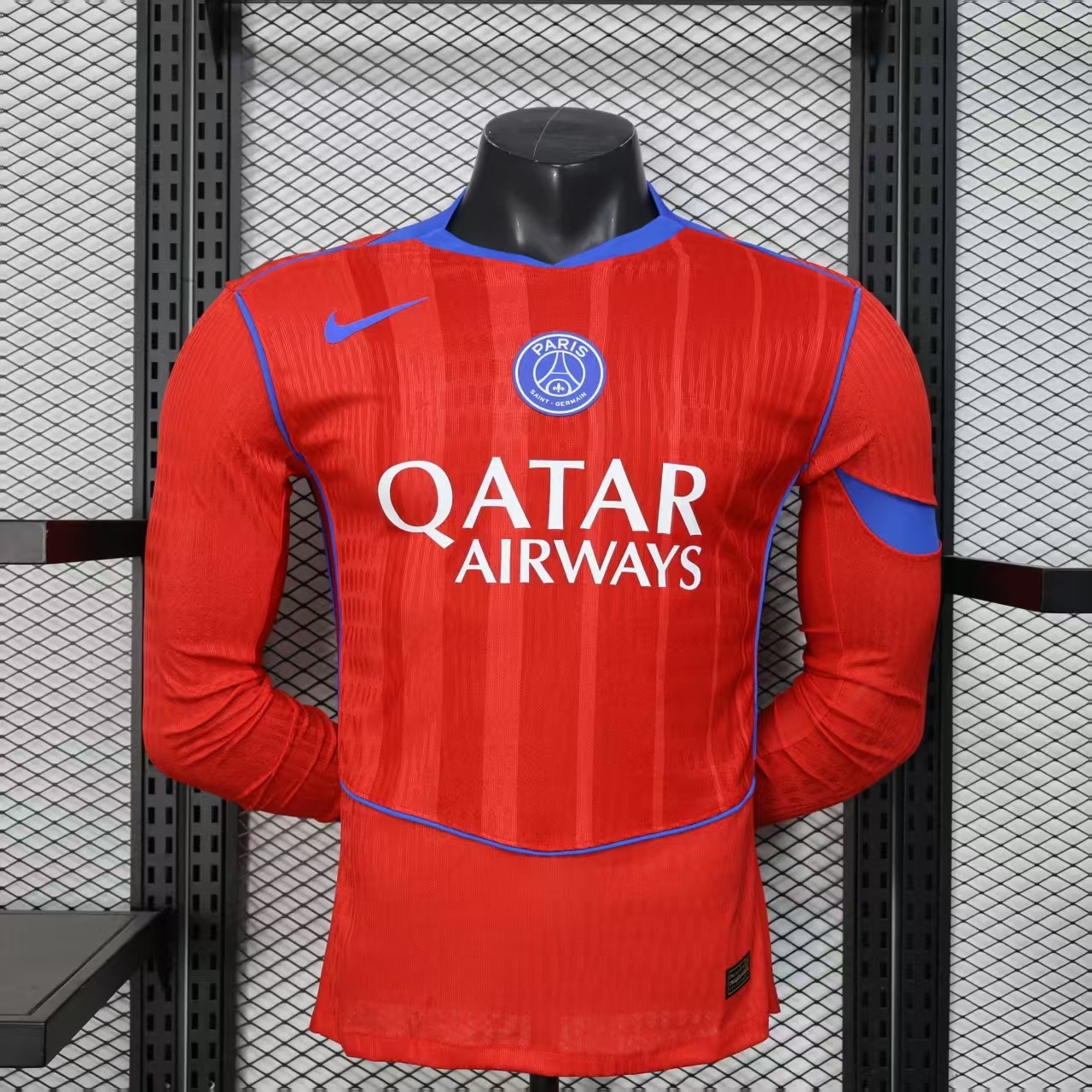 25-26 Paris Saint-Germain Third Away Soccer Jersey Player Version Long Sleeve