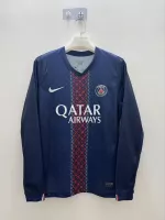 25-26 Paris Saint-Germain Home Soccer Jersey Long Sleeve - view 1
