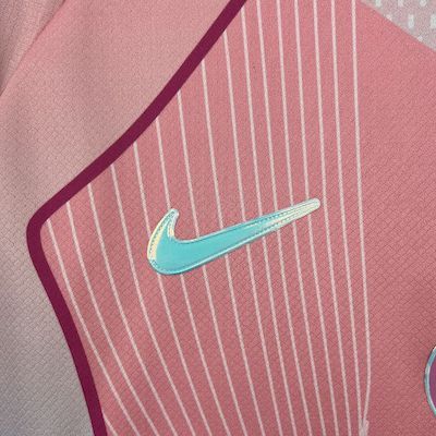 25-26 Paris Saint-Germain Pink Soccer Jersey Special - view 8