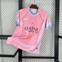 25-26 Paris Saint-Germain Pink Soccer Jersey Special - view 1
