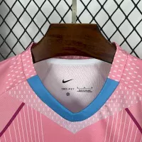 25-26 Paris Saint-Germain Pink Soccer Jersey Special - view 4