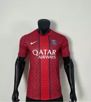 25-26 Paris Saint-Germain Red Training Soccer Jersey Player Version - view 1