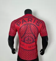 25-26 Paris Saint-Germain Red Training Soccer Jersey Player Version - view 3