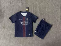 25-26 Paris Saint-Germain Home Soccer Kids Kit Jersey+Shorts - view 1