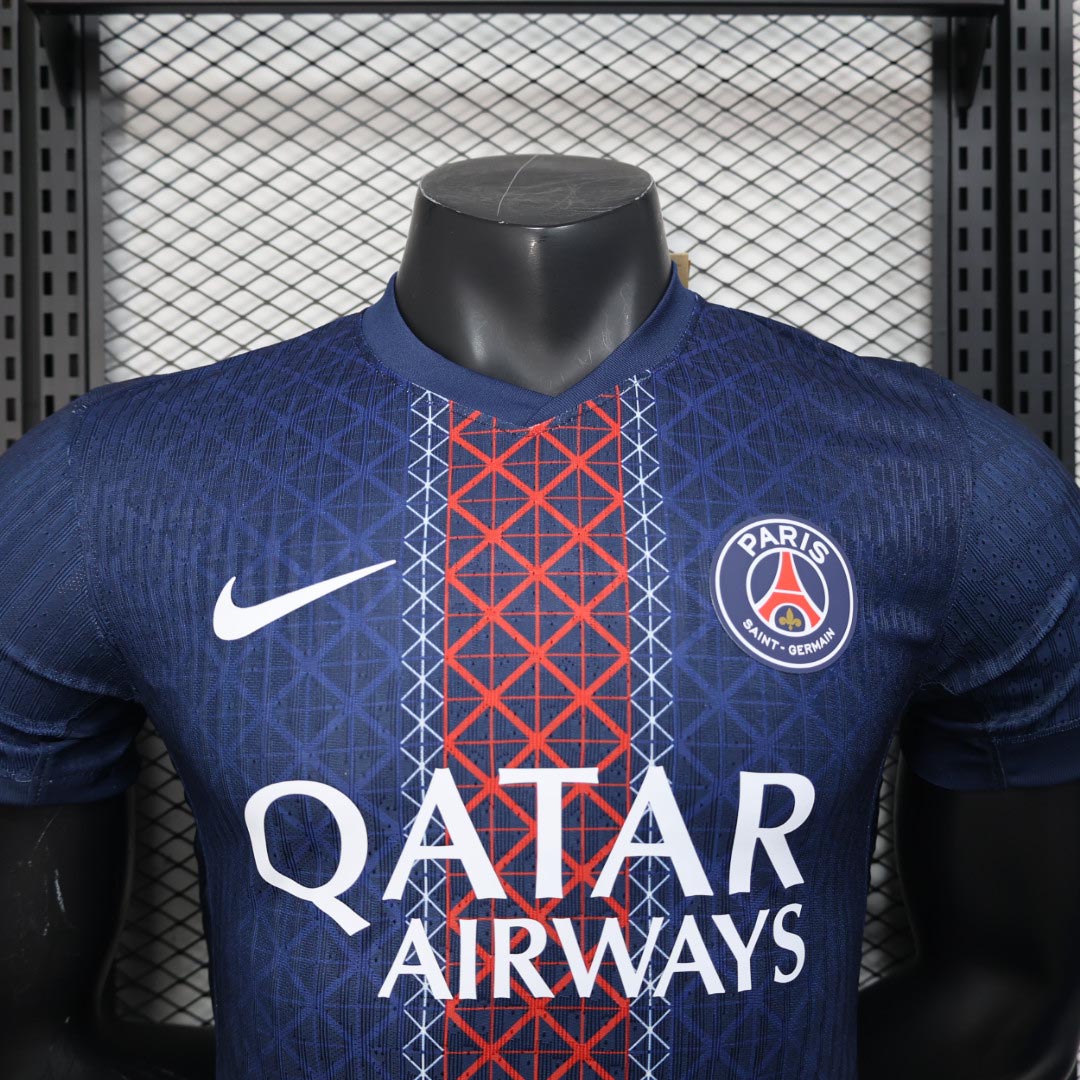 25-26 Paris Saint-Germain Home Soccer Jersey Player Version - view 5