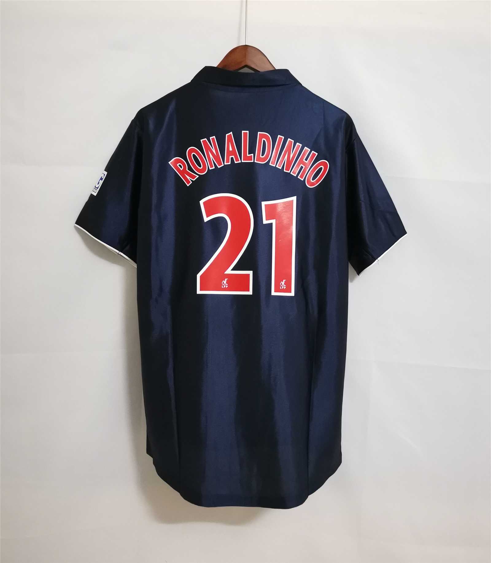 01-02 Paris Saint-Germain Home Retro Jersey - view 8