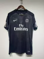 17-18 Paris Saint-Germain Third Away Fan Version Black Jersey - view 1