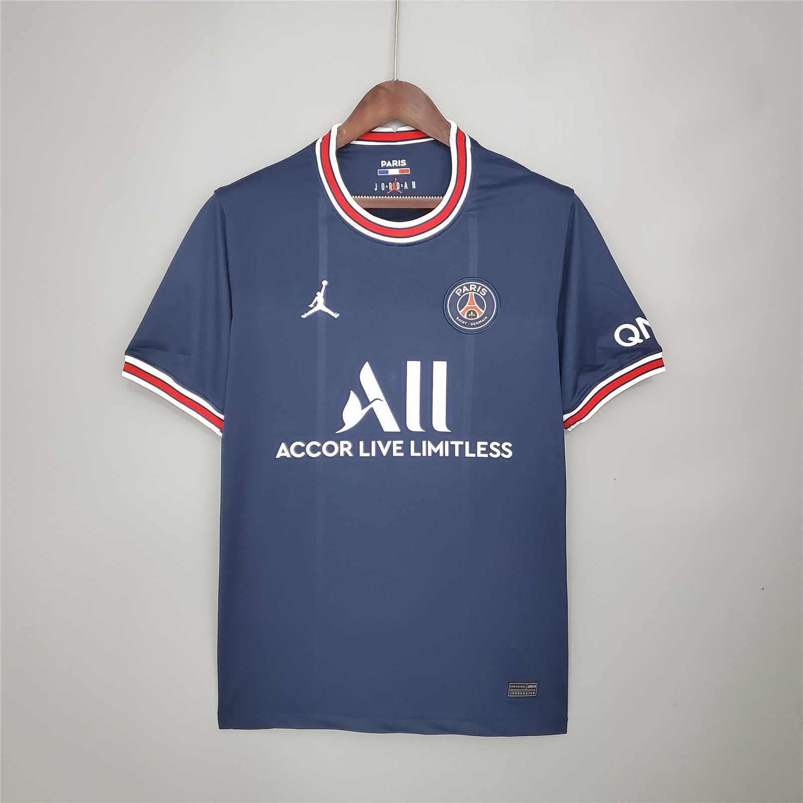 21-22 Paris Saint-Germain Home Fan Version Jersey