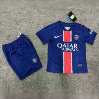 24-25 Paris Saint-Germain Home Soccer Kids Kit Jersey+Shorts - view 4