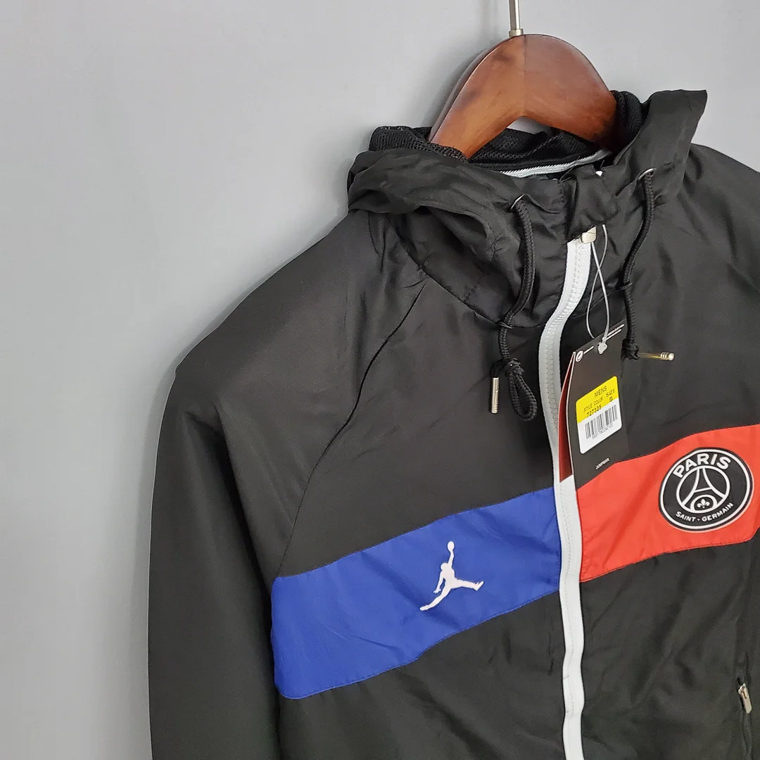 2021 Windbreaker Psg Paris Saint-Germain Black - view 4