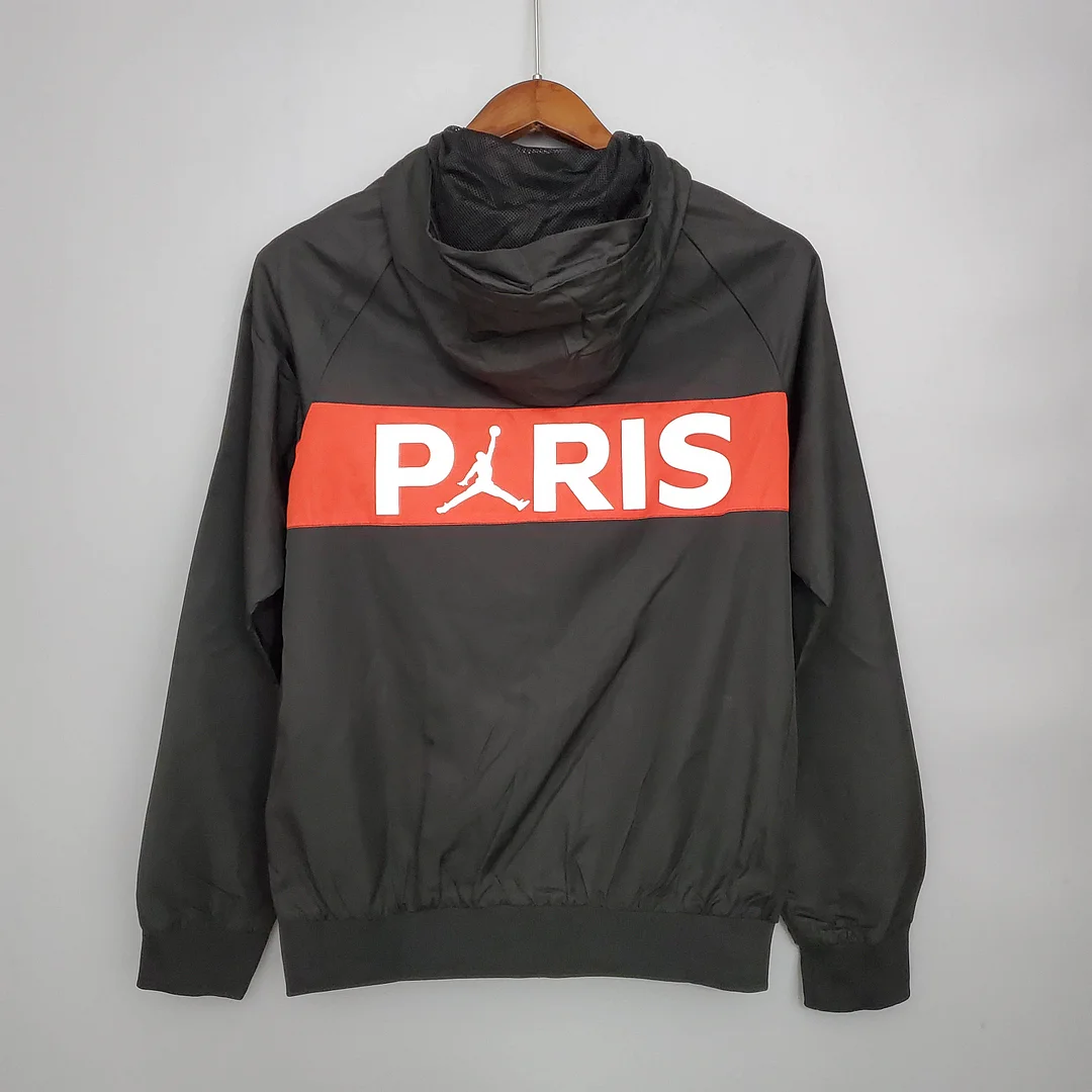 2021 Windbreaker Psg Paris Saint-Germain Black - view 6