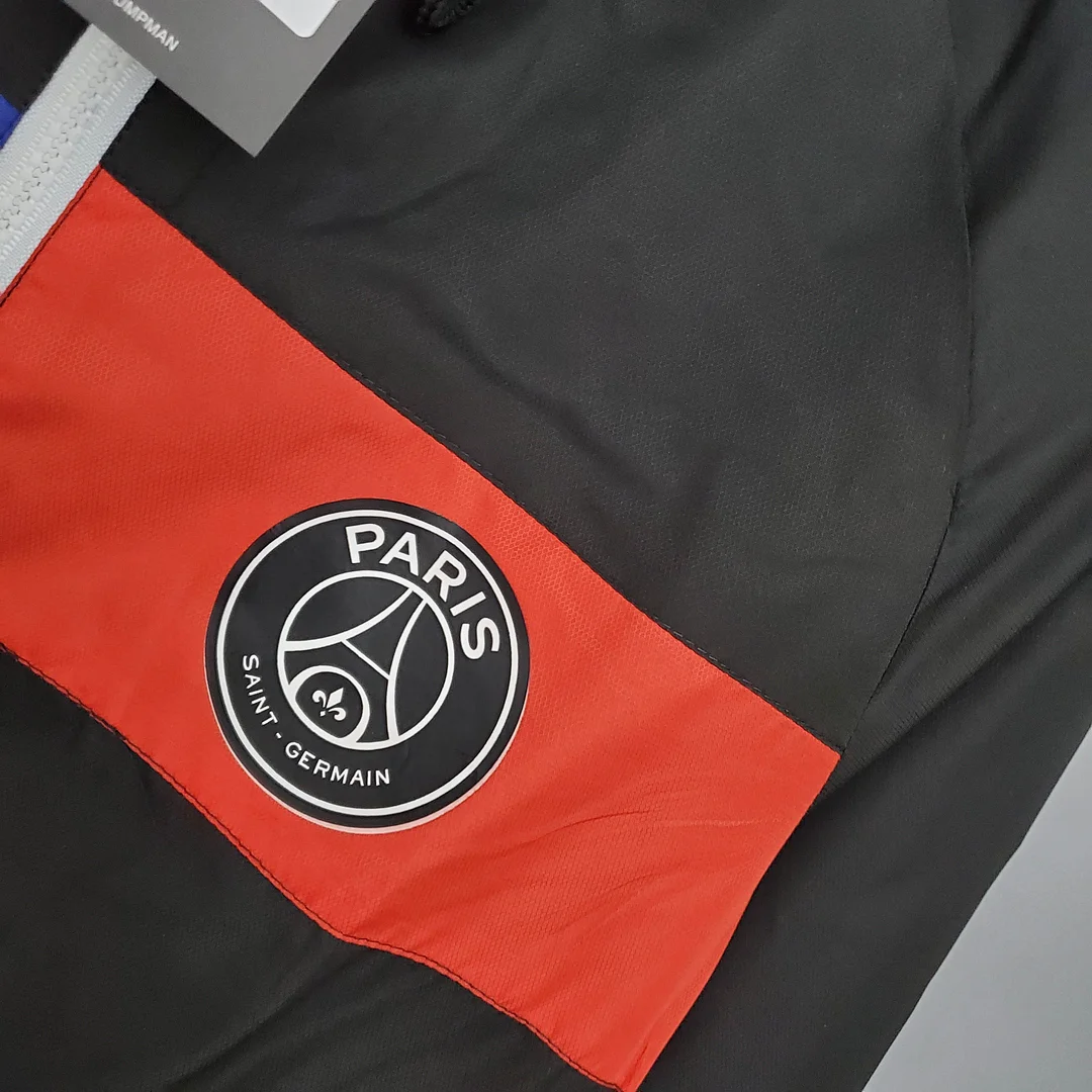 2021 Windbreaker Psg Paris Saint-Germain Black - view 9