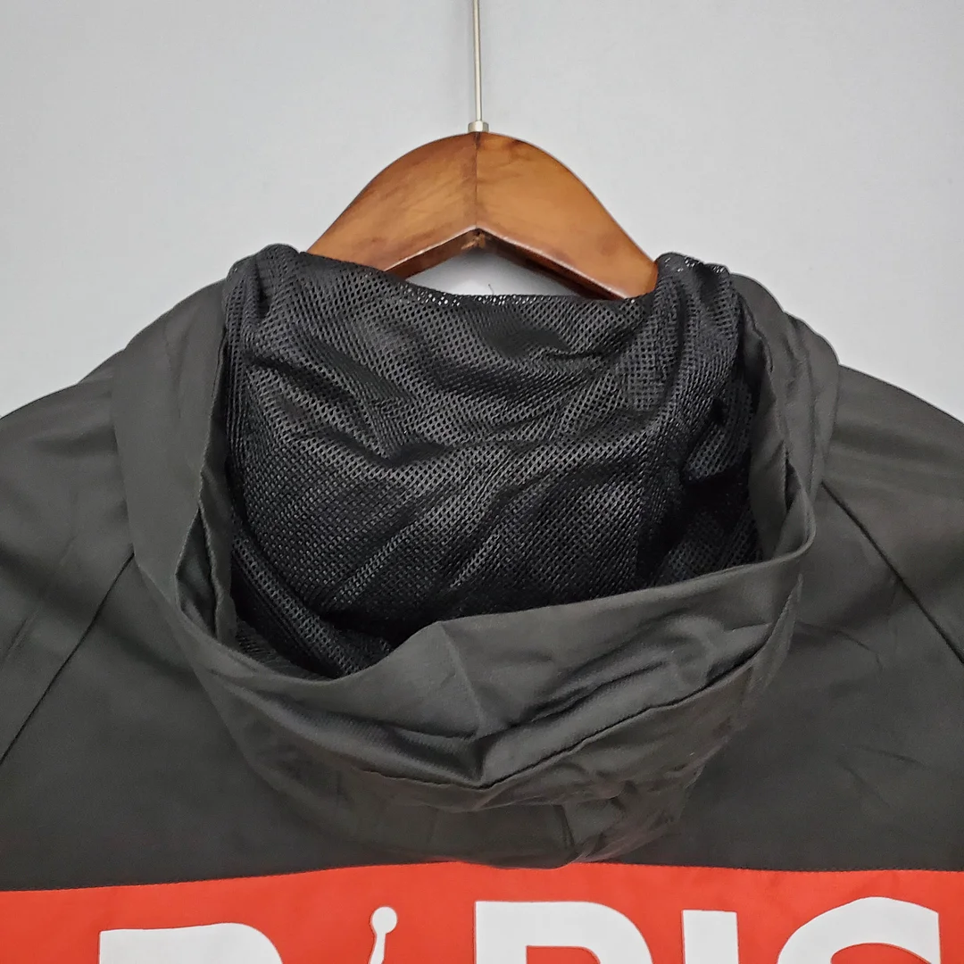 2021 Windbreaker Psg Paris Saint-Germain Black - view 10