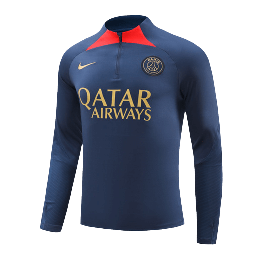 Kids PSG Zipper Sweatshirt Kit(Top+Pants) Navy 2023/24 - view 10