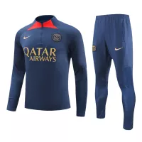 Kids PSG Zipper Sweatshirt Kit(Top+Pants) Navy 2023/24 - view 6