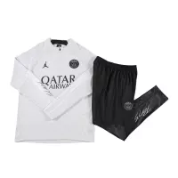 Kids PSG Zipper Sweatshirt Kit(Top+Pants) 2023/24 - view 16