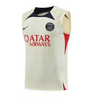 PSG Sleeveless Training Kit (Top+Shorts) White 2023/24 - view 13