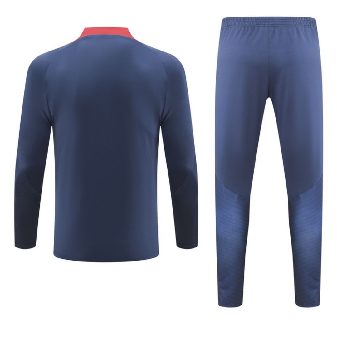PSG Zipper Sweatshirt Kit(Top+Pants) Navy 2023/24 - view 3