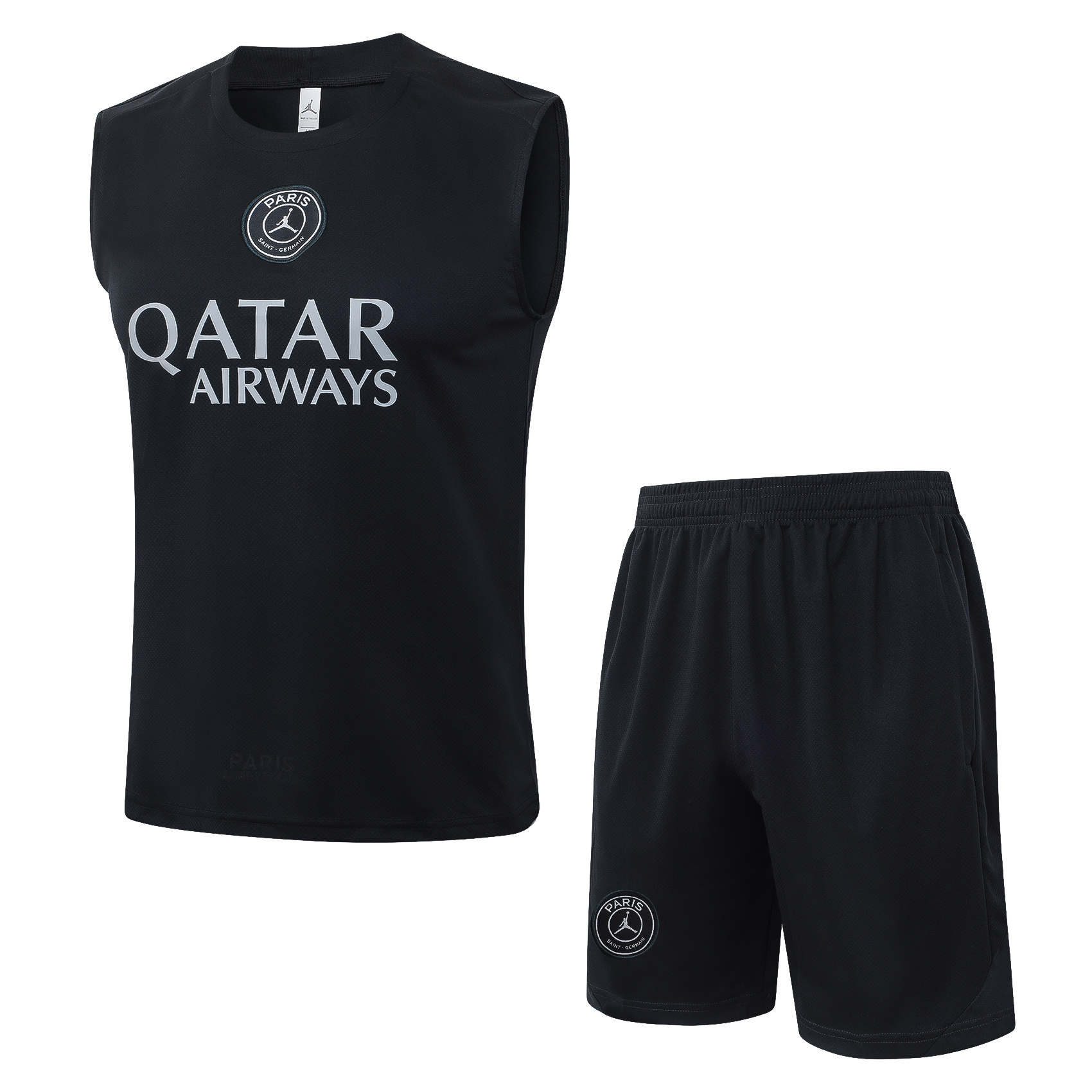 25-26 PSG Training Sleeveless Soccer Kit Jersey+Shorts