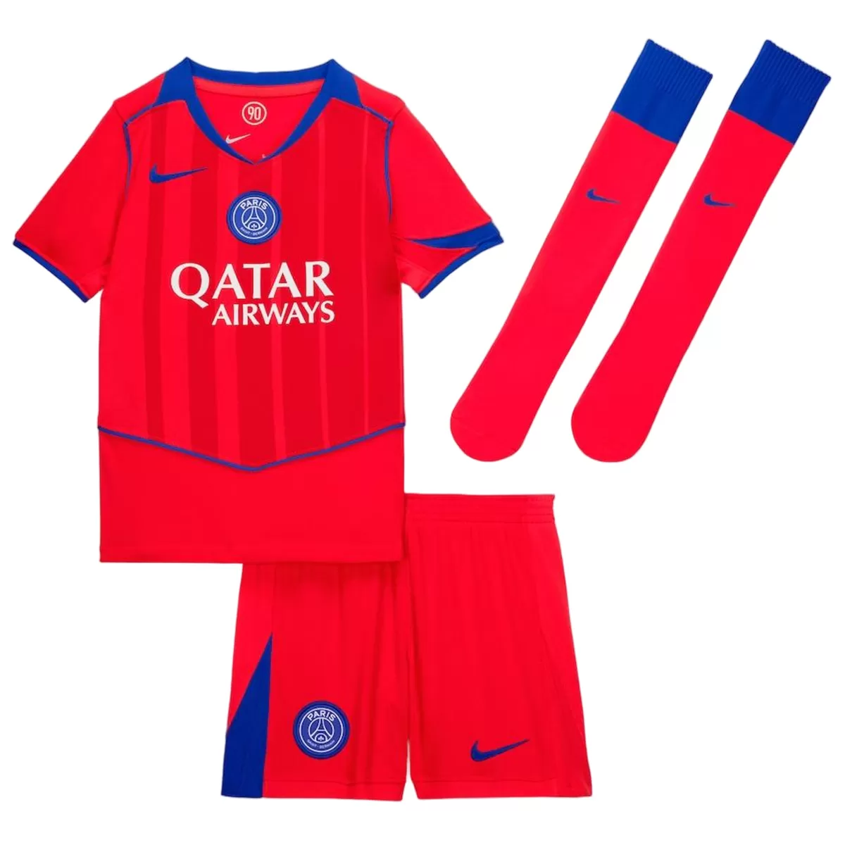 25-26 PSG Third Away Soccer Kids Full Kit Jersey+Shorts+Socks