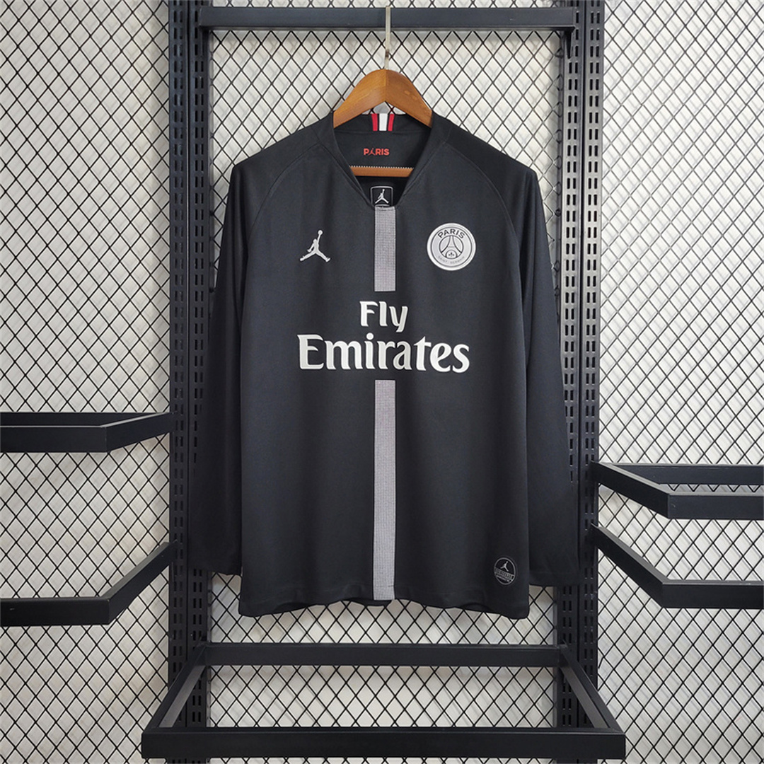 18-19 Paris Saint-Germain Black Champions League Long sleeve
