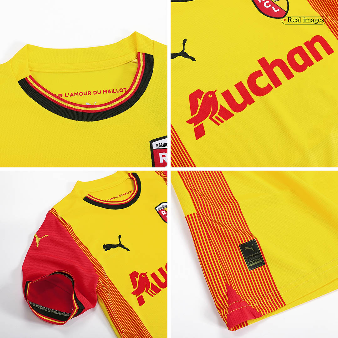 23-24  RC Lens Home Kids Kit Jersey+Shorts - view 6