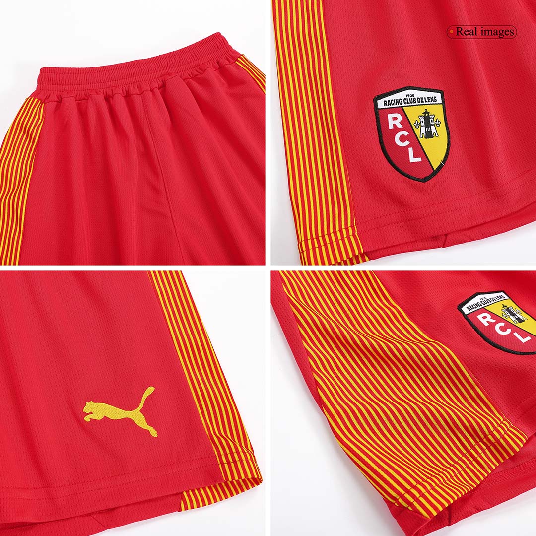 23-24  RC Lens Home Kids Kit Jersey+Shorts - view 7