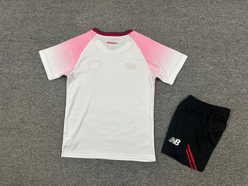 25-26 Bayer 04 Leverkusen Away Soccer Kids Kit Jersey+Shorts - view 3