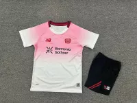 25-26 Bayer 04 Leverkusen Away Soccer Kids Kit Jersey+Shorts - view 1