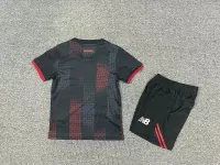 25-26 Bayer 04 Leverkusen Home Soccer Kids Kit Jersey+Shorts - view 3