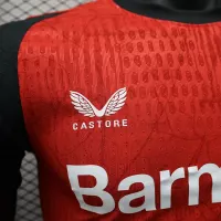 24-25 Bayer 04 Leverkusen Home Soccer Jersey Player Version - view 3