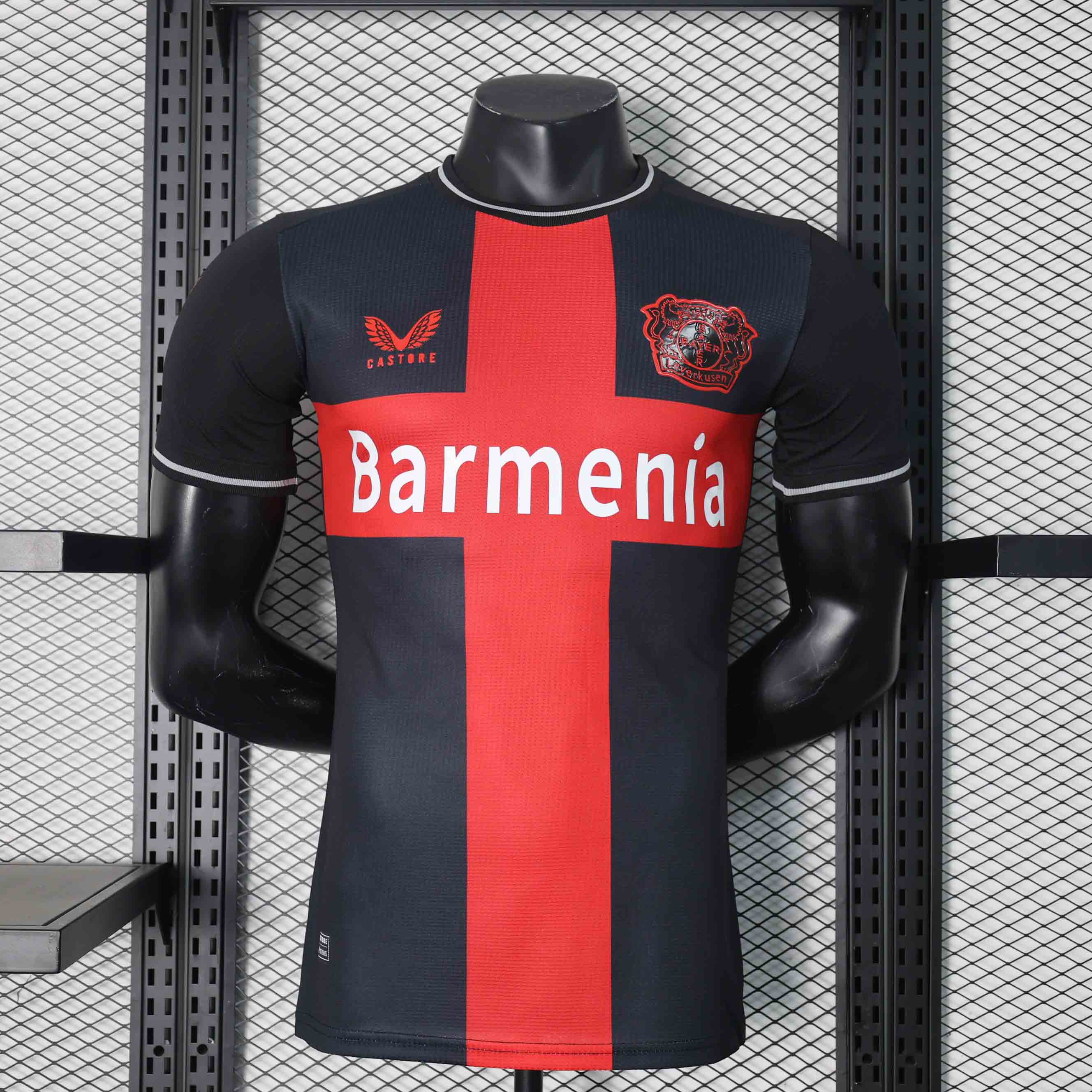23-24 Bayer 04 Leverkusen Home Jersey Player Version