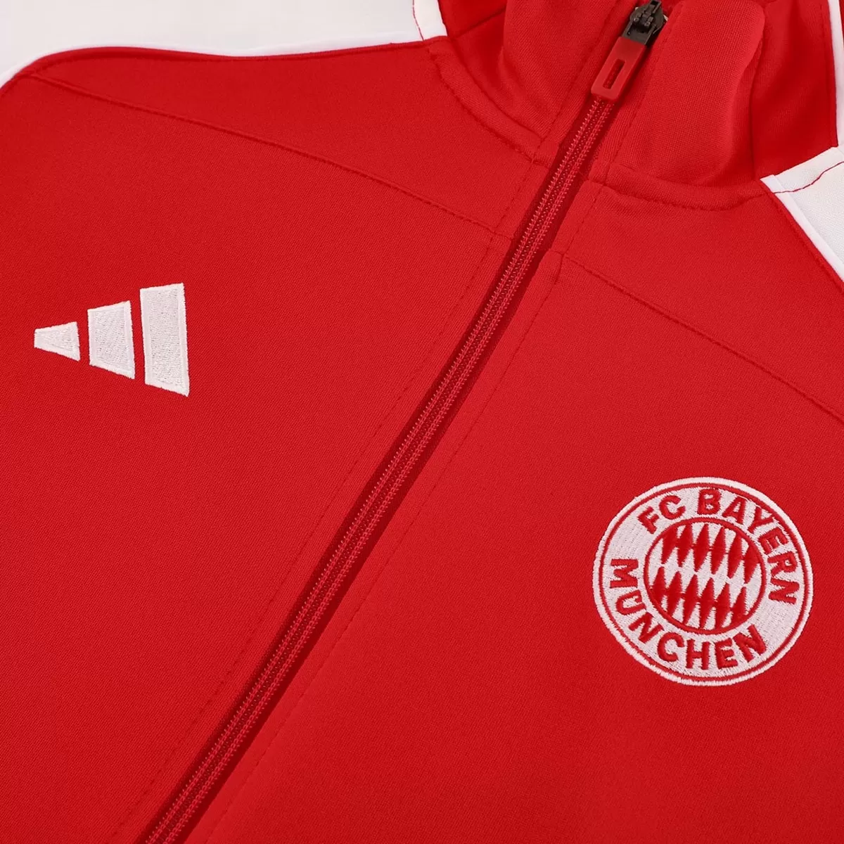 25-26 Bayern Munich Anthem Jacket Kit Red - view 16