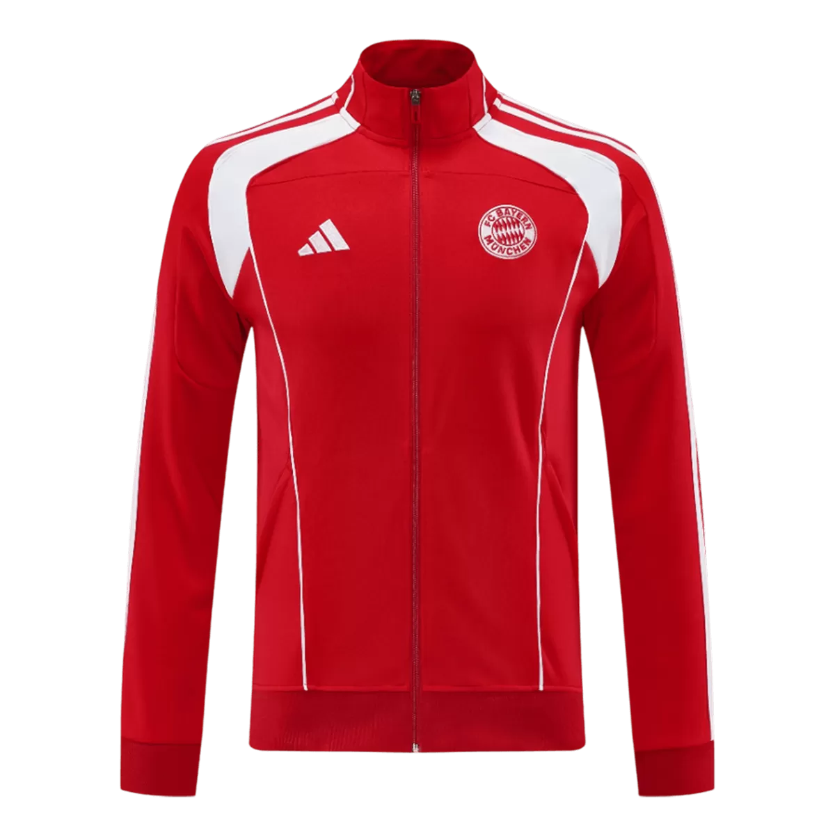 25-26 Bayern Munich Anthem Jacket Kit Red - view 5